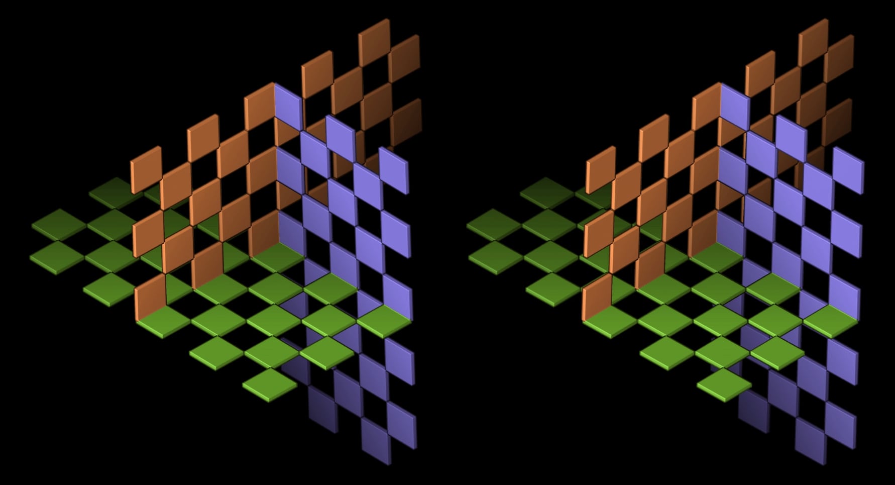 A generic stereographic pair