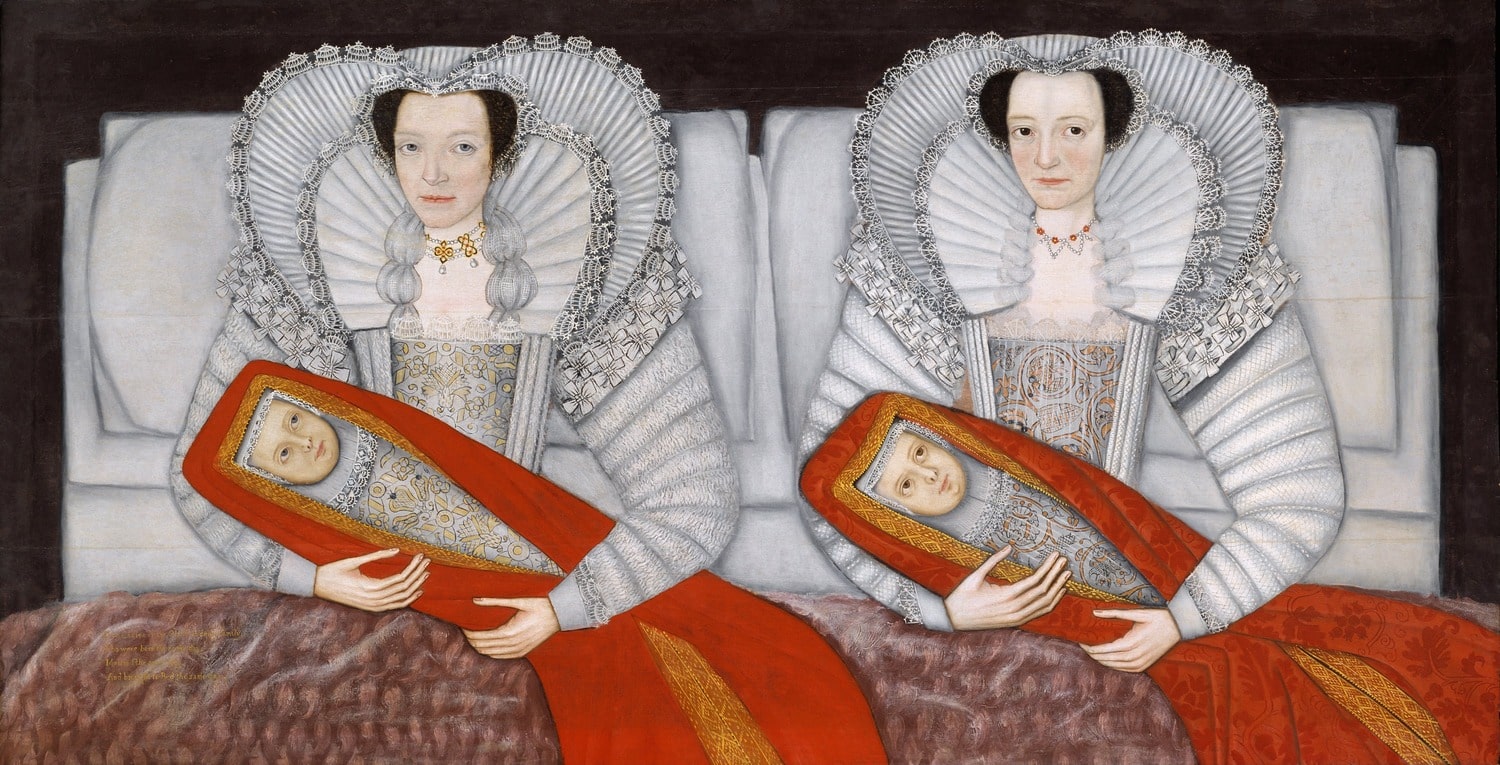 Sterographic Pair of Cholmondeley Ladies